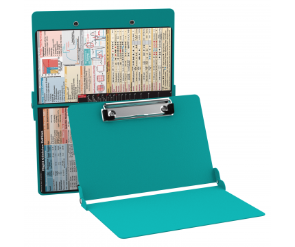 WhiteCoat Clipboard® - Teal Flight Medic Edition